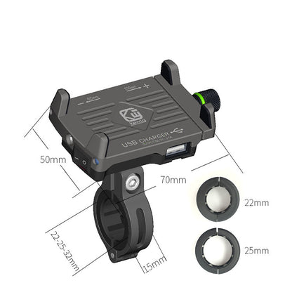 Motorcycle Aluminum Alloy Mobile Phone Holder