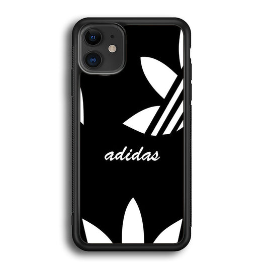 Adidas Black Latin iPhone 12 Case