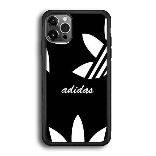 Adidas Black Latin iPhone 12 Pro Case