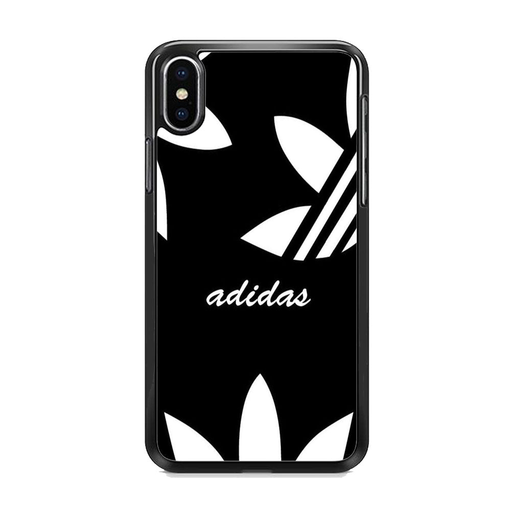 Adidas Black Latin iPhone Xs Case