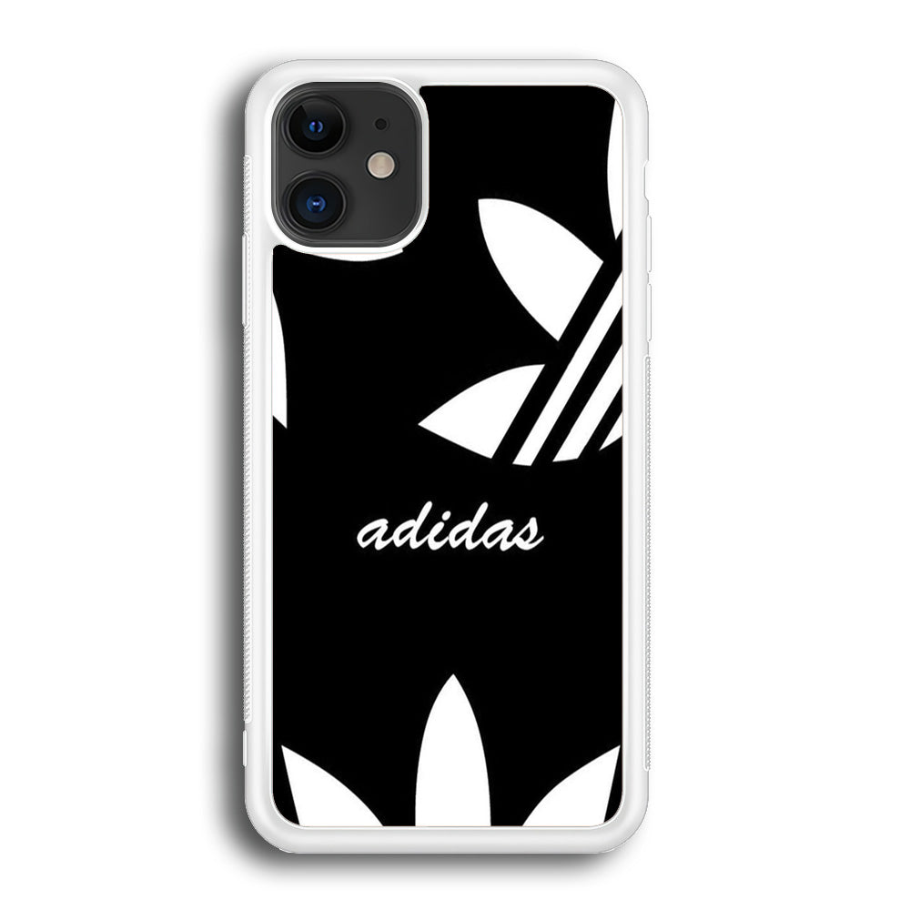 Adidas Black Latin iPhone 12 Case