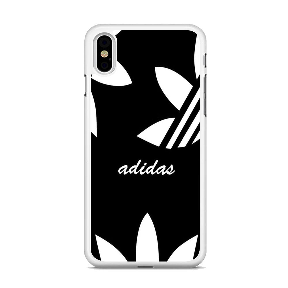 Adidas Black Latin iPhone Xs Case