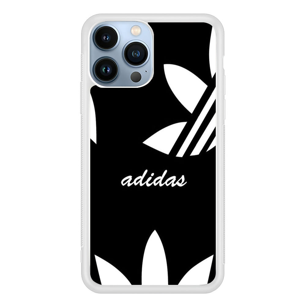 Adidas Black Latin iPhone 13 Pro Max Case