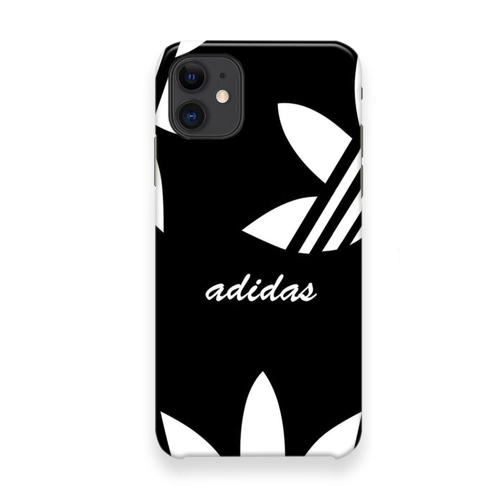 Adidas Black Latin iPhone 12 Case