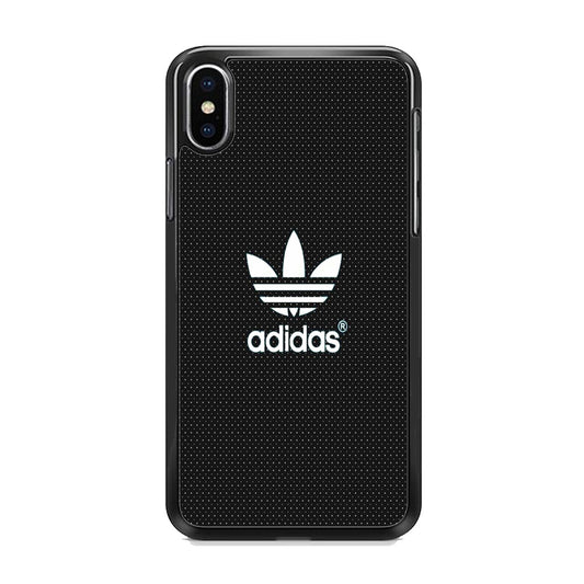 Adidas Black Wall Polkadot iPhone Xs Case