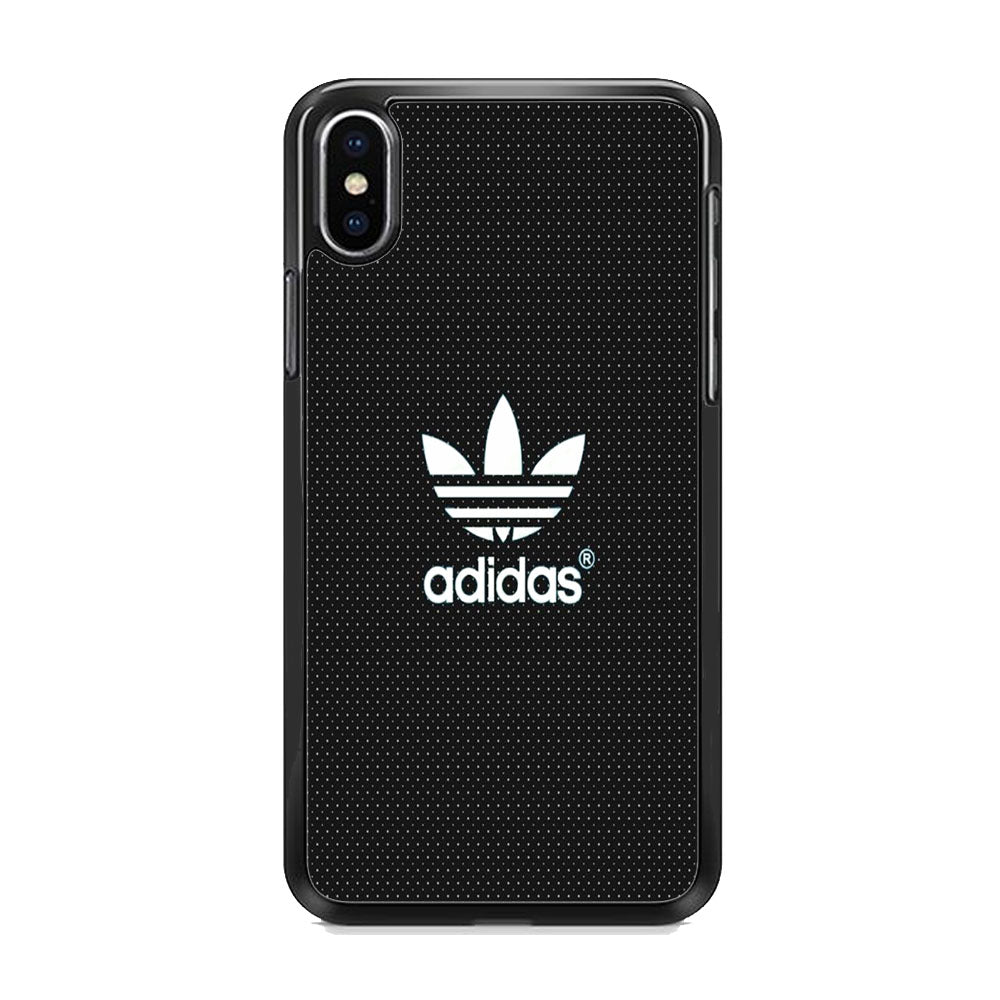 Adidas Black Wall Polkadot iPhone X Case