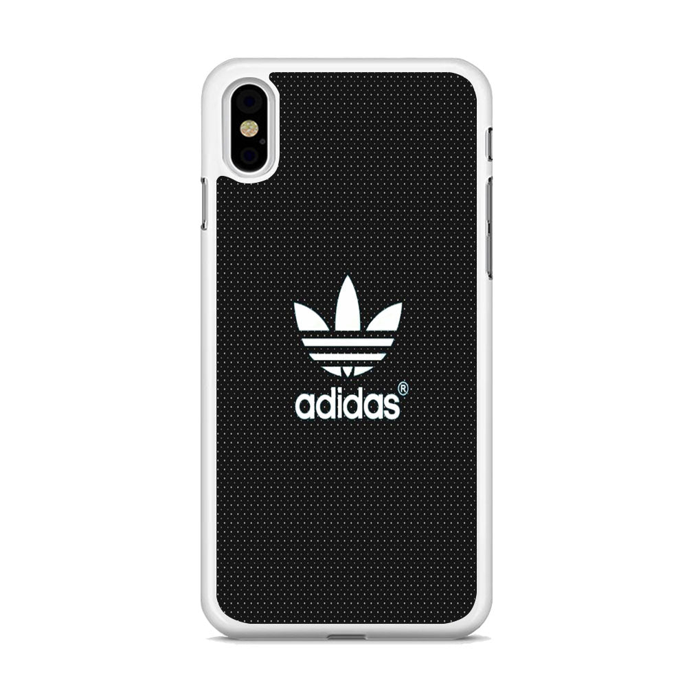 Adidas Black Wall Polkadot iPhone Xs Case