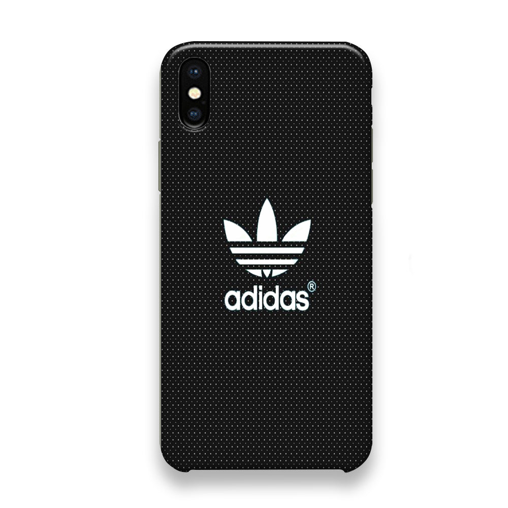 Adidas Black Wall Polkadot iPhone Xs Case