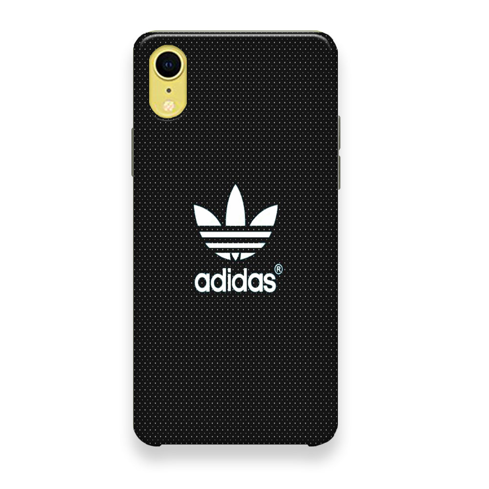 Adidas Black Wall Polkadot iPhone XR Case