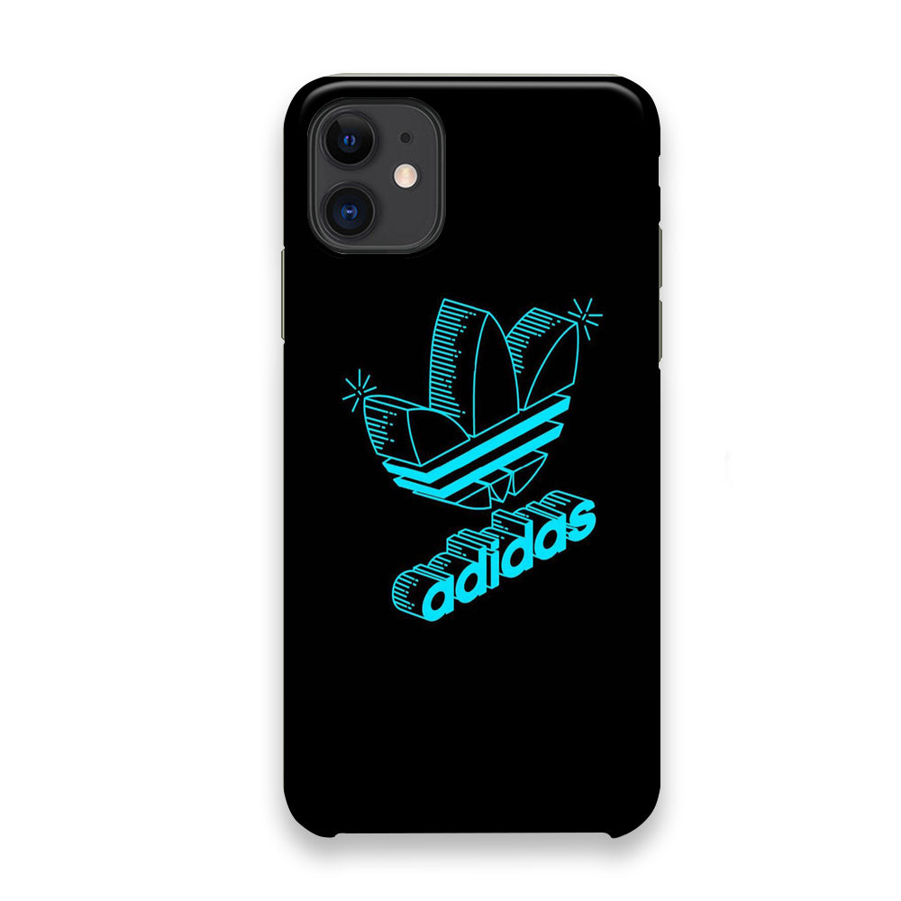 Adidas Blue Vector iPhone 11 Case