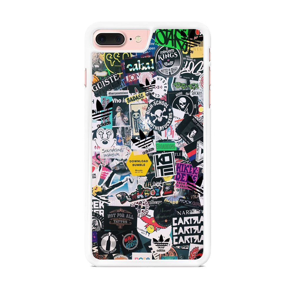 Adidas Collage Fav iPhone 8 Plus Case