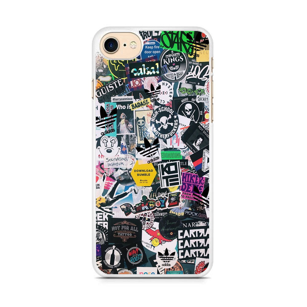 Adidas Collage Fav iPhone 8 Case