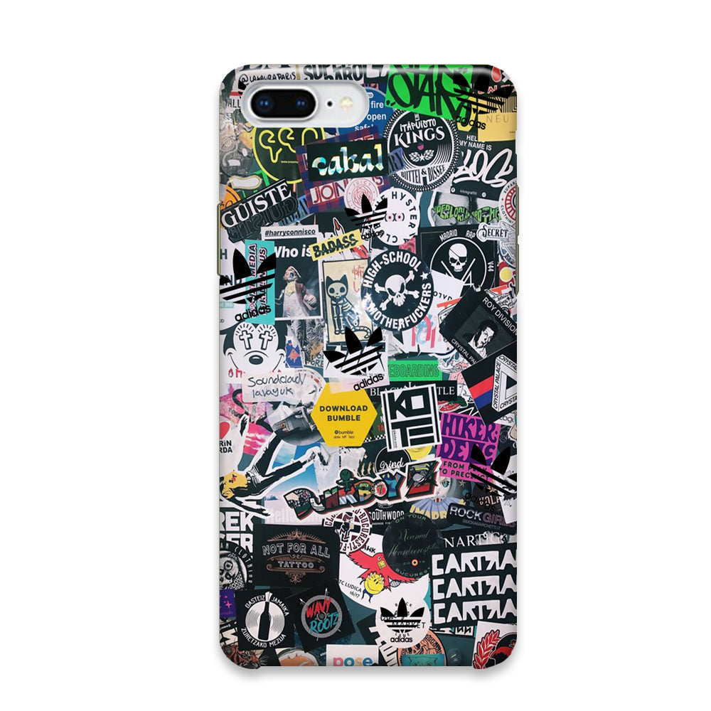 Adidas Collage Fav iPhone 8 Plus Case