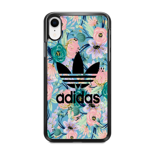 Adidas Flower Art iPhone XR Case