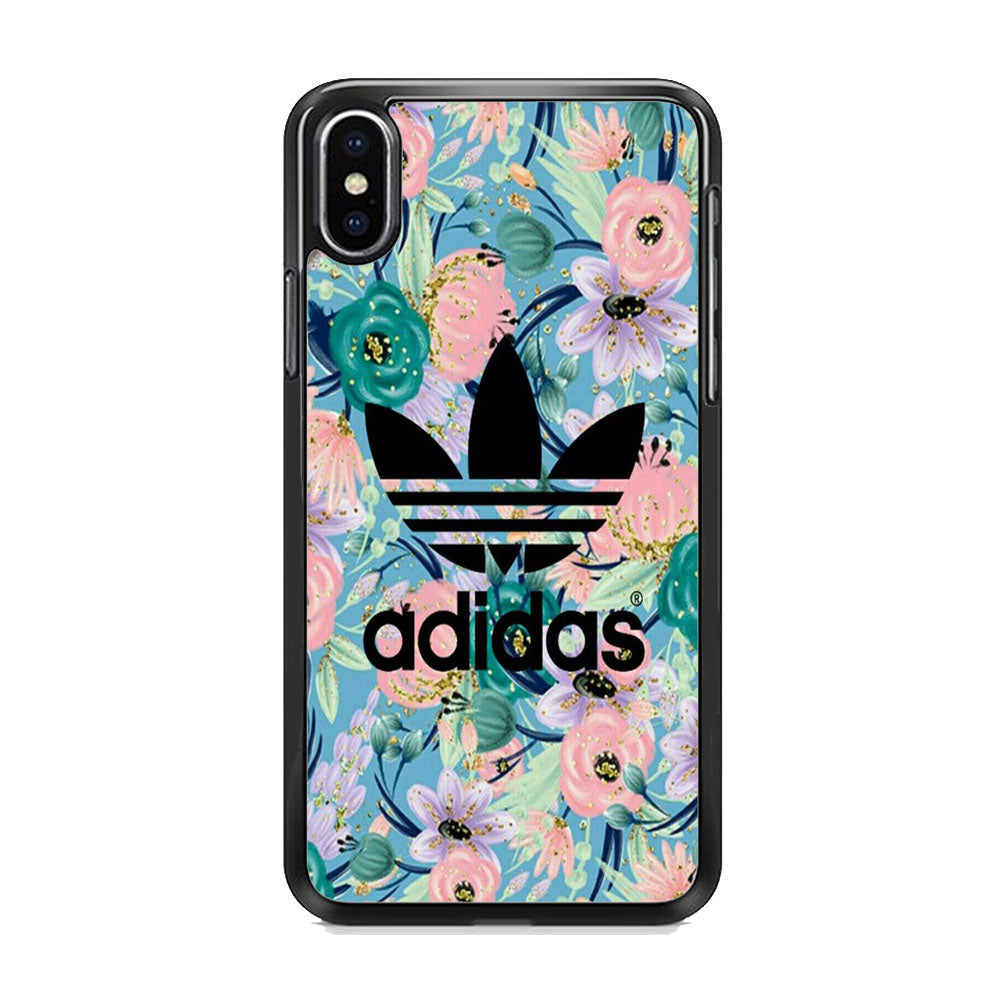 Adidas Flower Art iPhone X Case