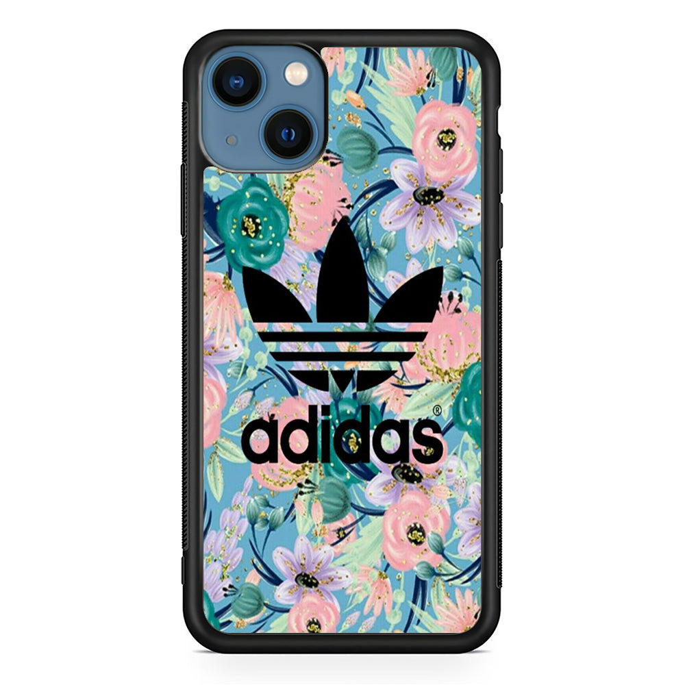 Adidas Flower Art iPhone 13 Case