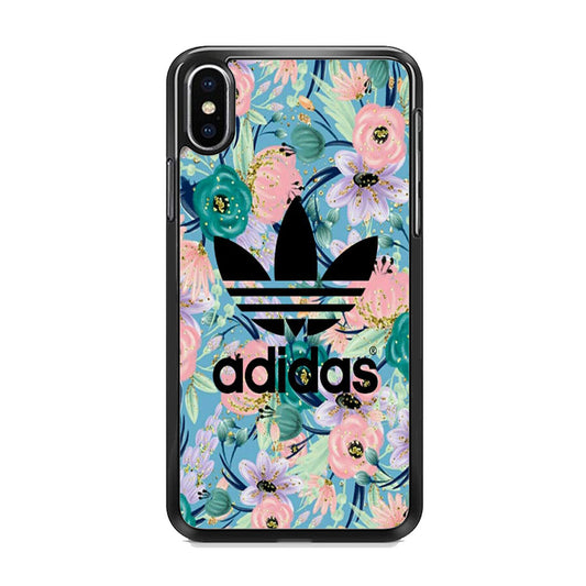 Adidas Flower Art iPhone Xs Max Case