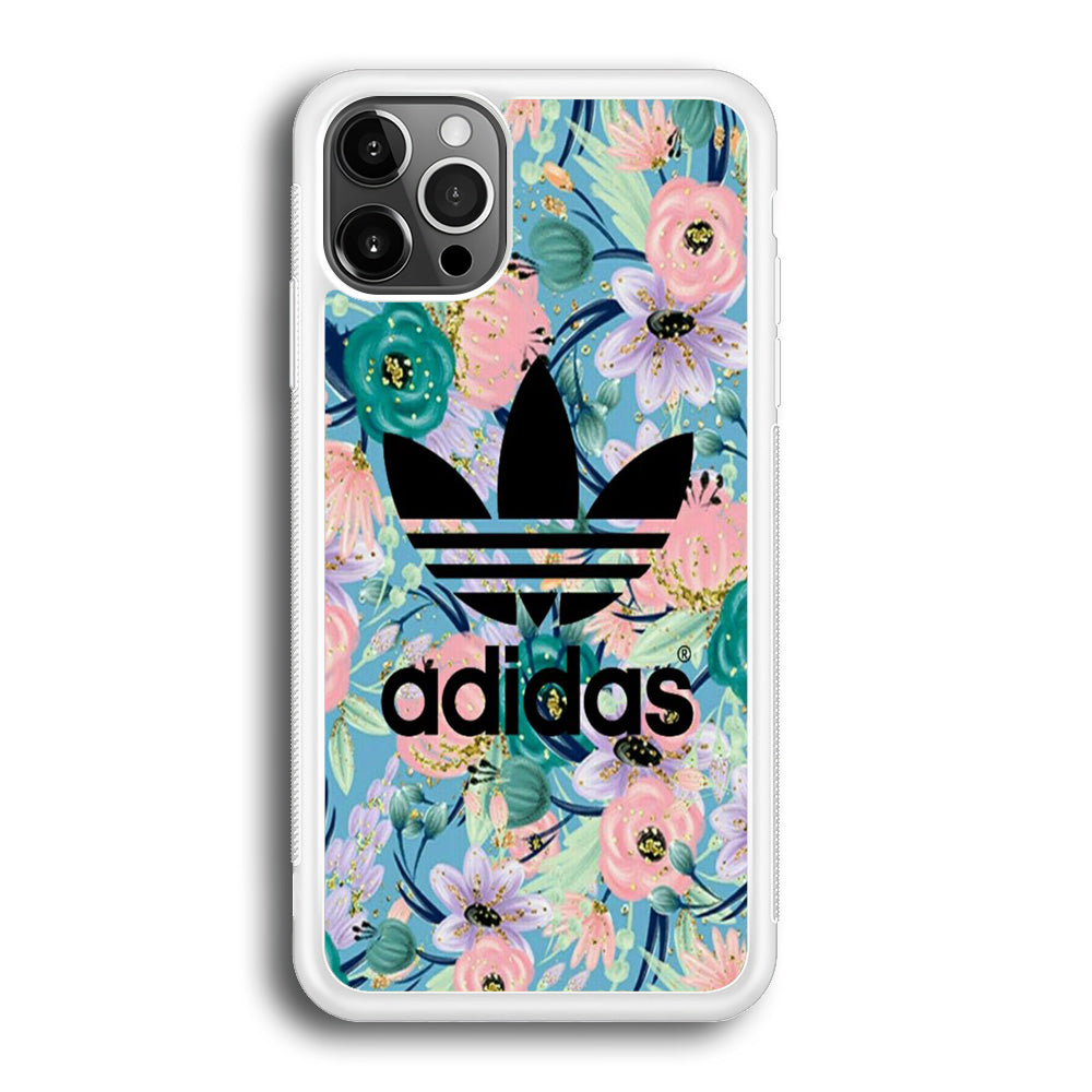 Adidas Flower Art iPhone 12 Pro Case