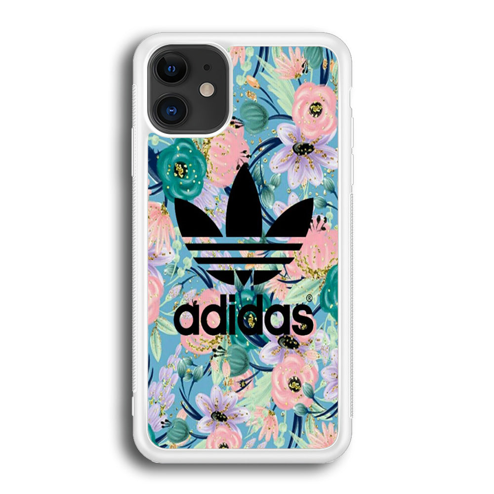 Adidas Flower Art iPhone 12 Case