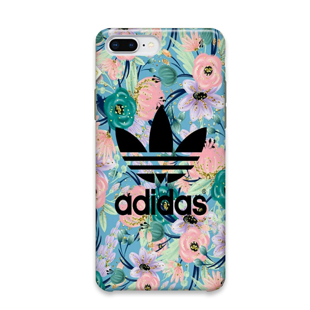 Adidas Flower Art iPhone 8 Plus Case