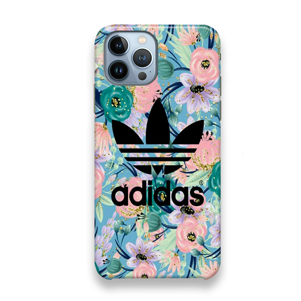 Adidas Flower Art iPhone 13 Case