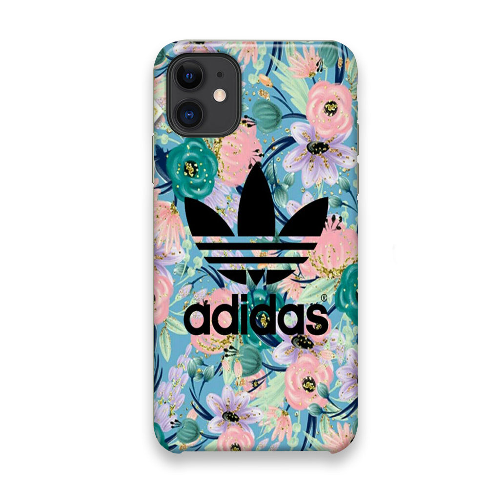 Adidas Flower Art iPhone 11 Case