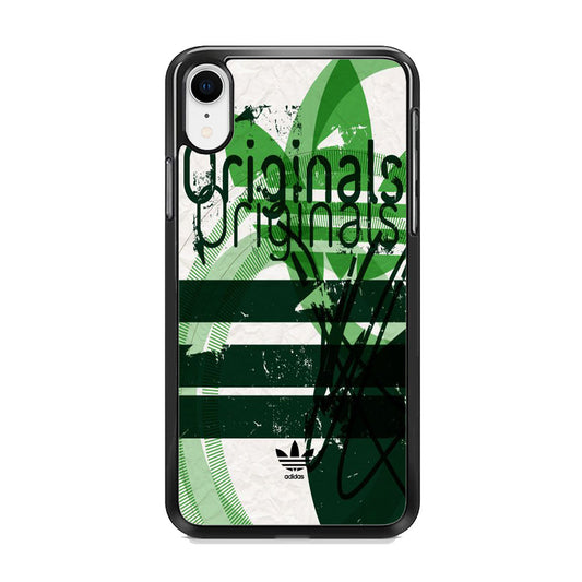 Adidas Green Original Color iPhone XR Case