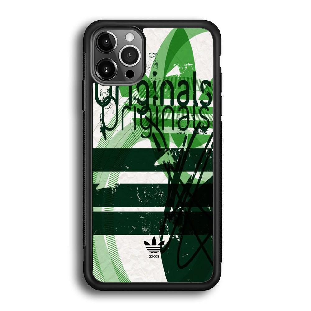 Adidas Green Original Color iPhone 12 Pro Case