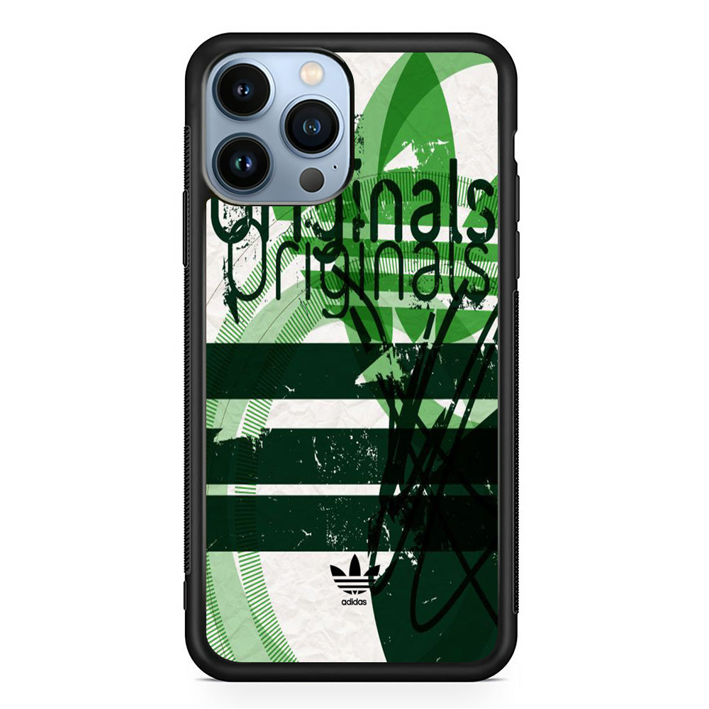 Adidas Green Original Color iPhone 13 Pro Case