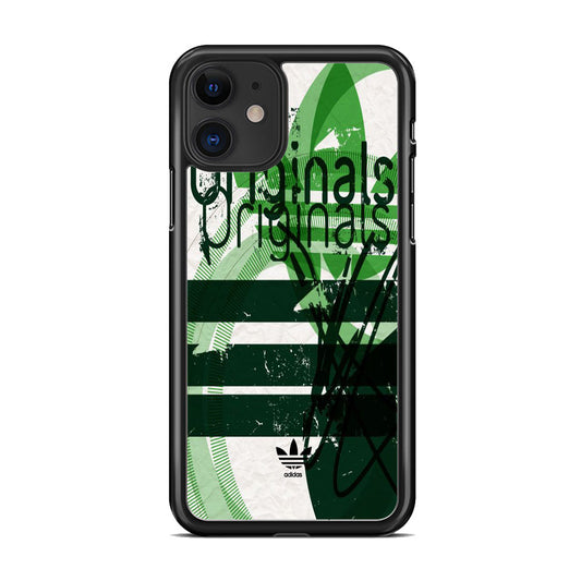 Adidas Green Original Color iPhone 11 Case