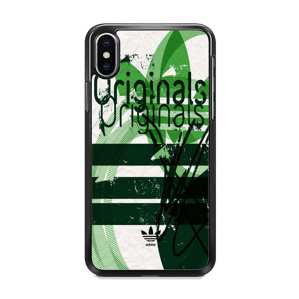 Adidas Green Original Color iPhone X Case