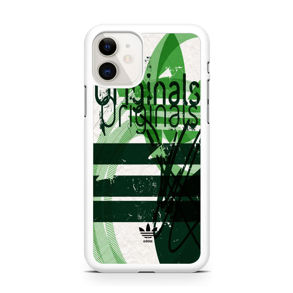 Adidas Green Original Color iPhone 11 Case