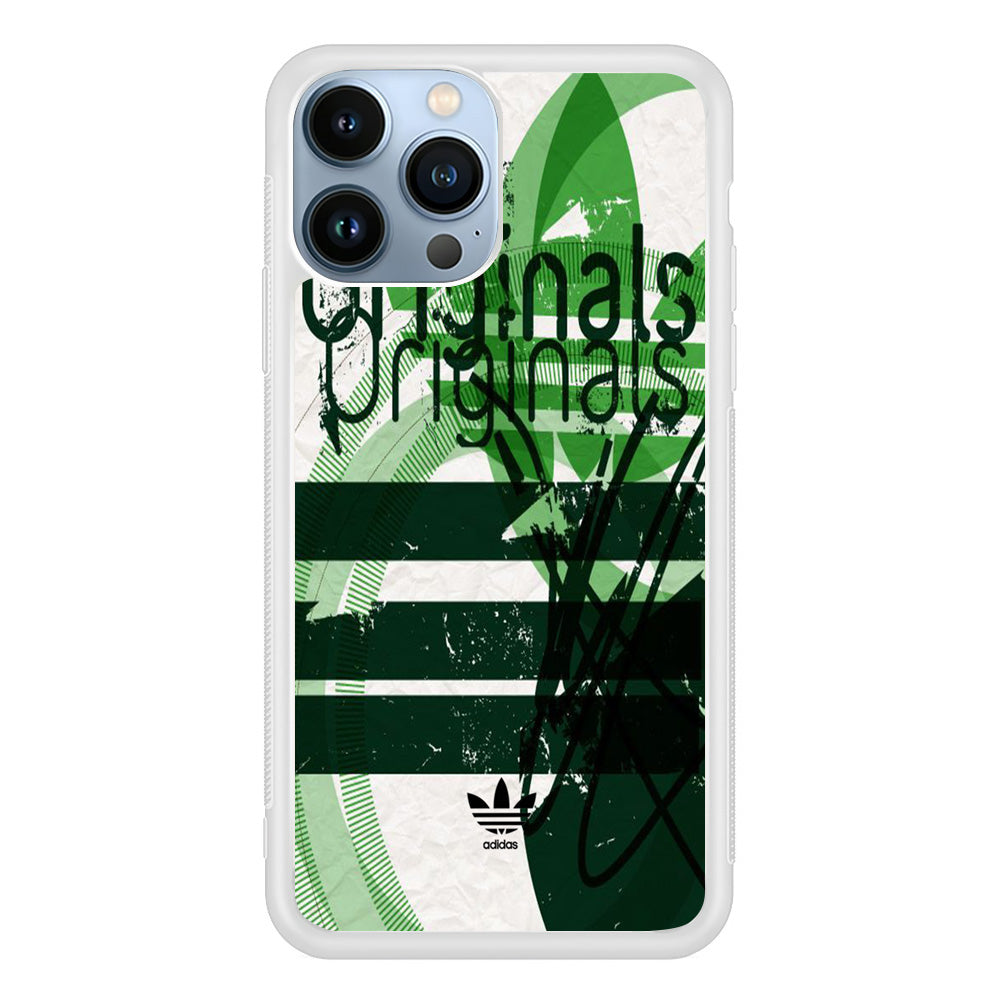 Adidas Green Original Color iPhone 13 Pro Case