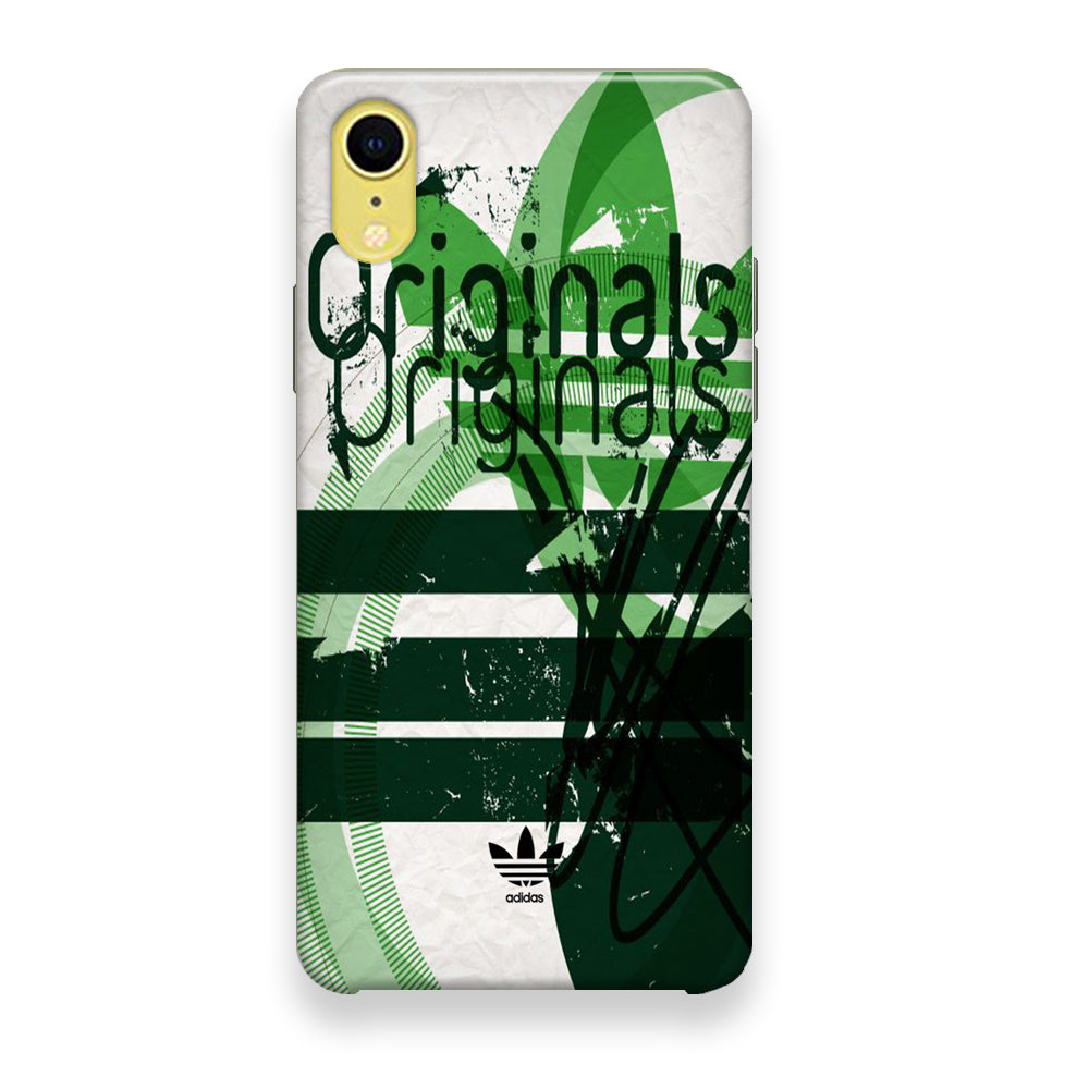 Adidas Green Original Color iPhone XR Case