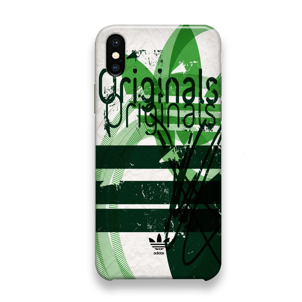 Adidas Green Original Color iPhone X Case