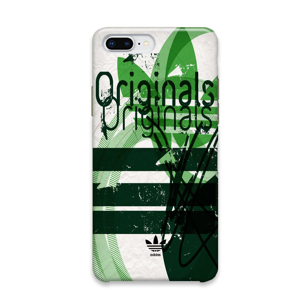 Adidas Green Original Color iPhone 8 Plus Case