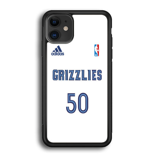 Adidas Grizzlies Jersey Style iPhone 12 Case