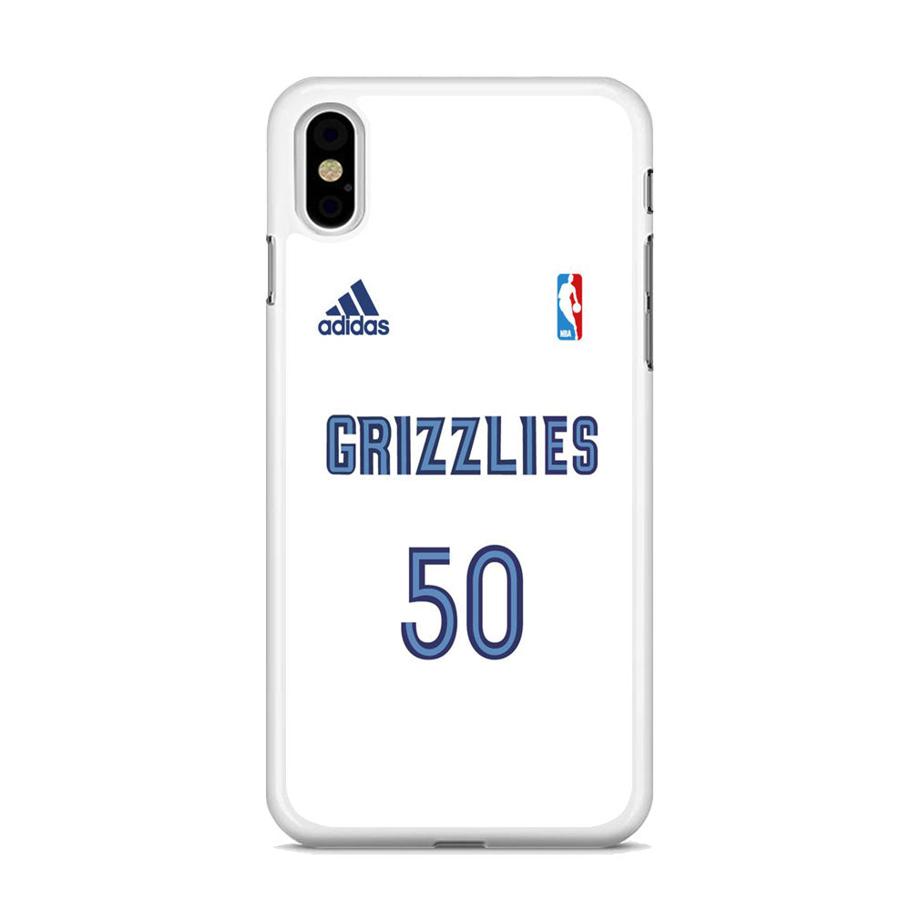 Adidas Grizzlies Jersey Style iPhone X Case