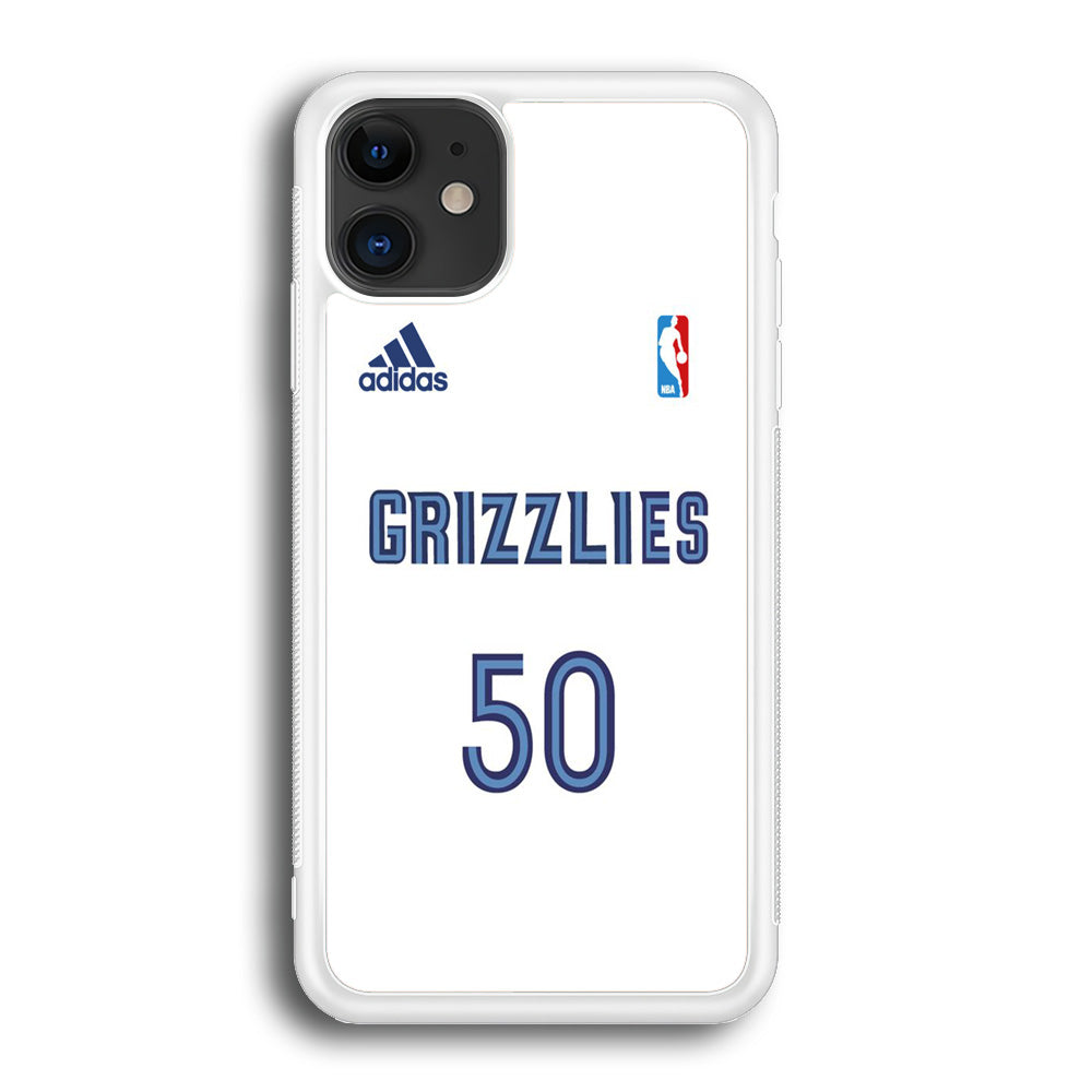 Adidas Grizzlies Jersey Style iPhone 12 Case