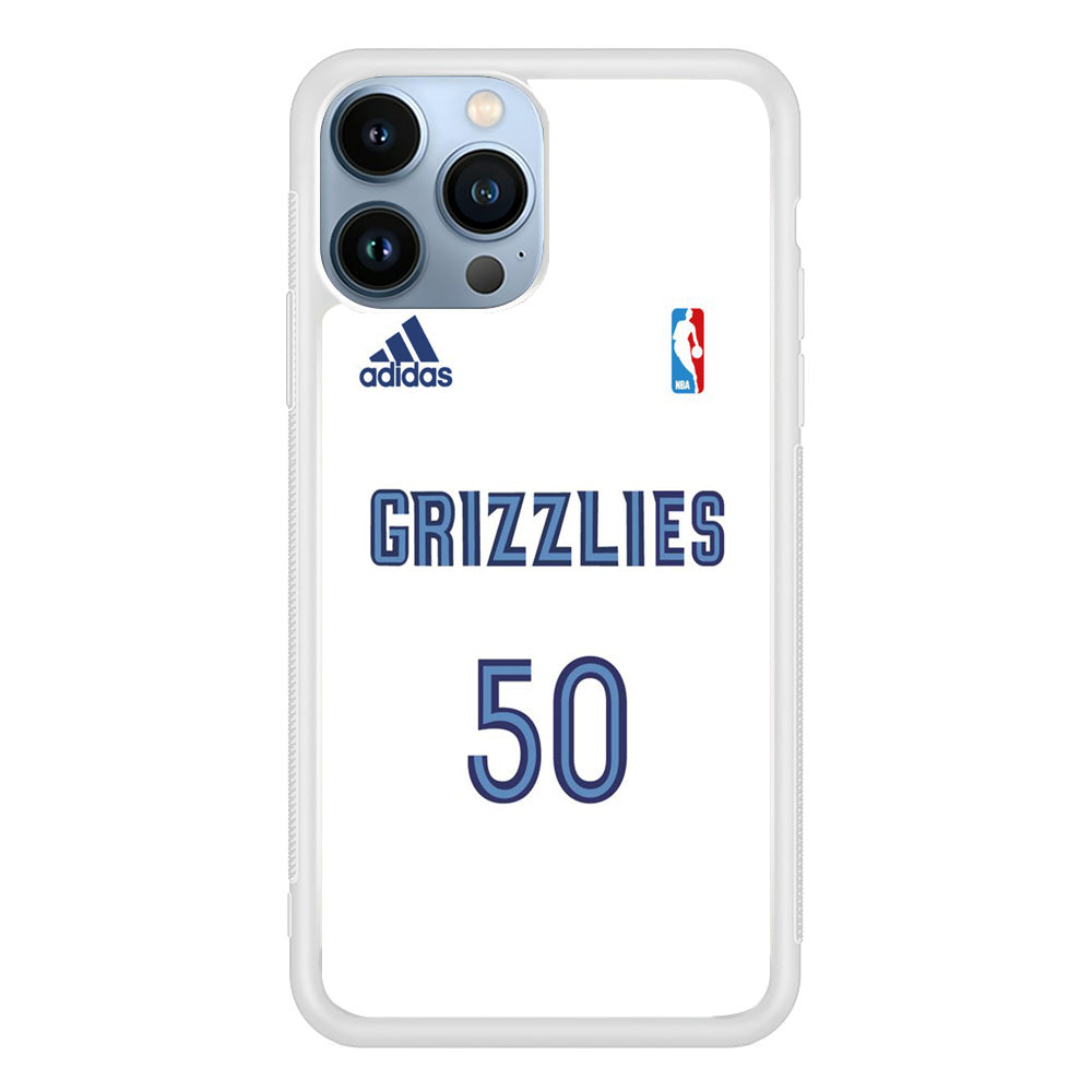 Adidas Grizzlies Jersey Style iPhone 13 Pro Case