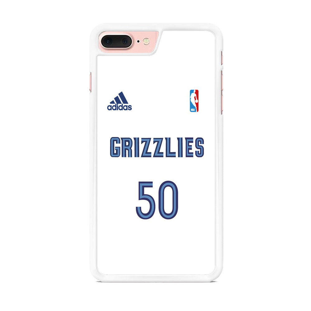 Adidas Grizzlies Jersey Style iPhone 8 Plus Case