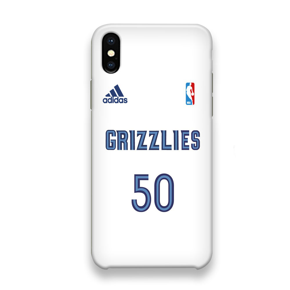 Adidas Grizzlies Jersey Style iPhone X Case