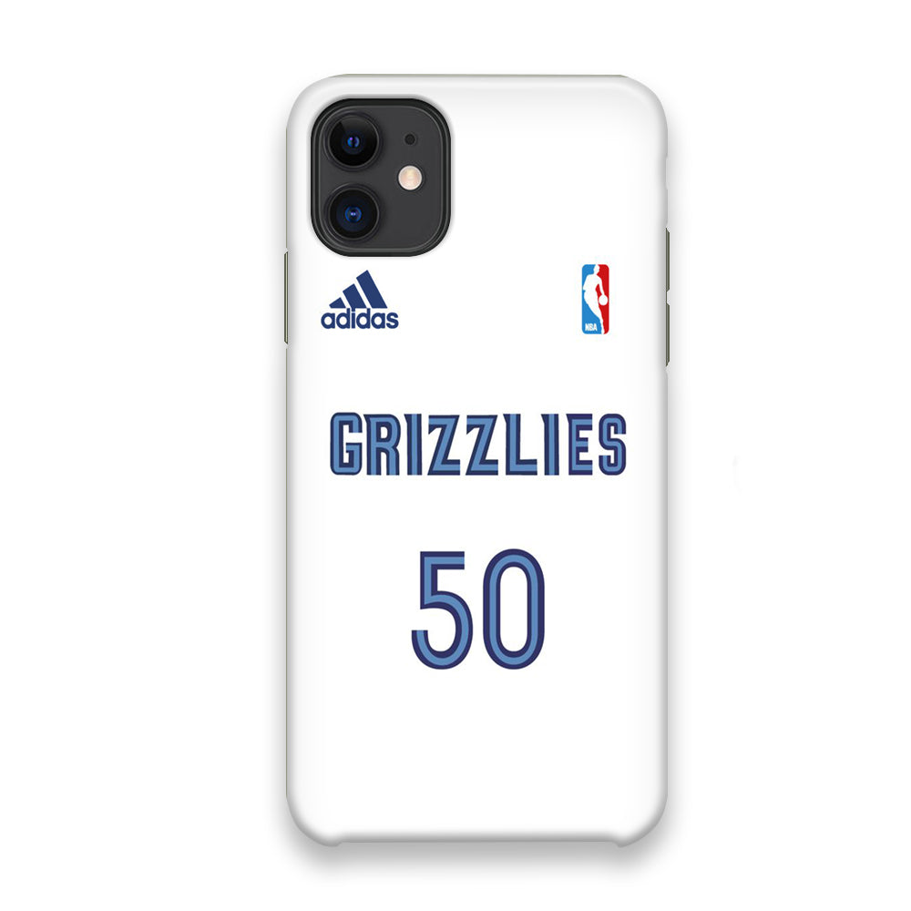 Adidas Grizzlies Jersey Style iPhone 11 Case