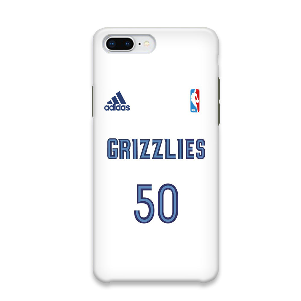 Adidas Grizzlies Jersey Style iPhone 8 Plus Case