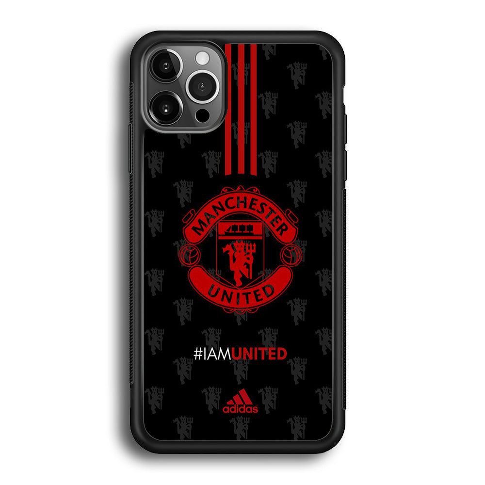 Adidas Manchester Unite Fans Art Wall iPhone 12 Pro Max Case