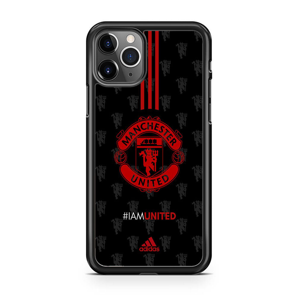 Adidas Manchester Unite Fans Art Wall iPhone 11 Pro Case