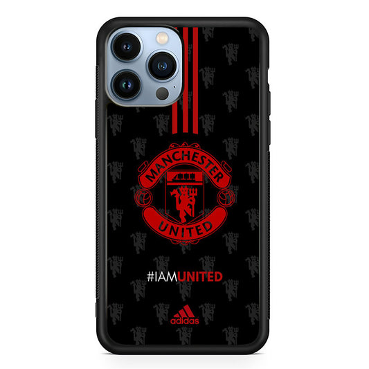 Adidas Manchester Unite Fans Art Wall iPhone 13 Pro Max Case