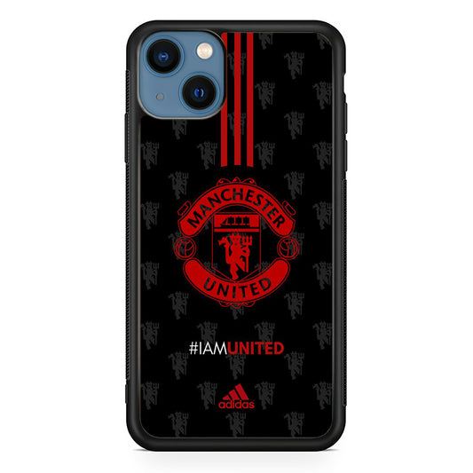 Adidas Manchester Unite Fans Art Wall iPhone 13 Case