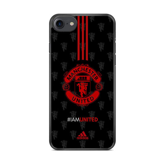 Adidas Manchester Unite Fans Art Wall iPhone 7 Case