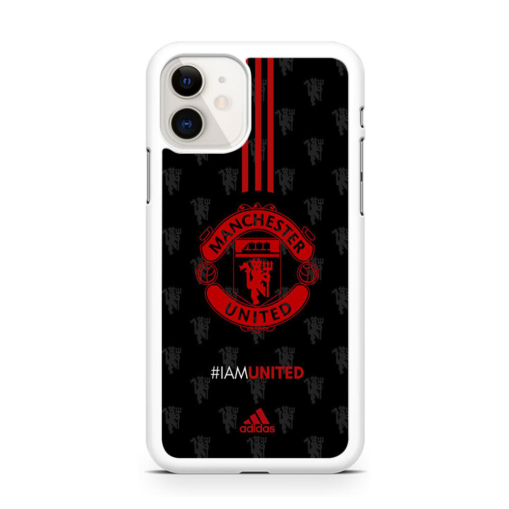 Adidas Manchester Unite Fans Art Wall iPhone 11 Case